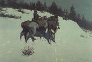 Frederic Remington A Recon-naisance (mk43) china oil painting artist